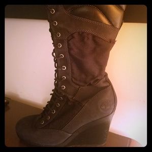 Timberland Lace Up Boots Size 7